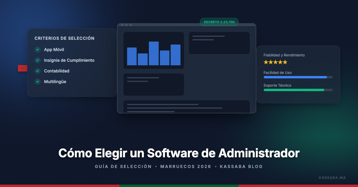 Síndico evaluando software de gestión de copropiedades en una pantalla