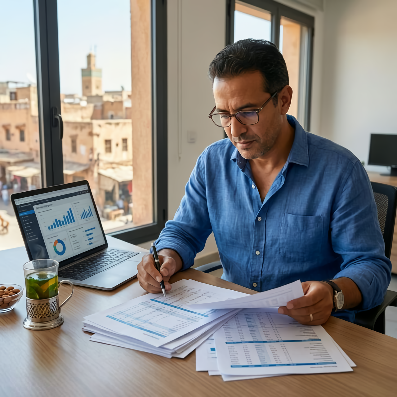Contabilidad del síndico en Marruecos: panel financiero conforme al Decreto 2.23.700